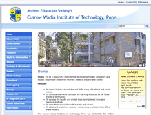 Tablet Screenshot of cwitpune.com